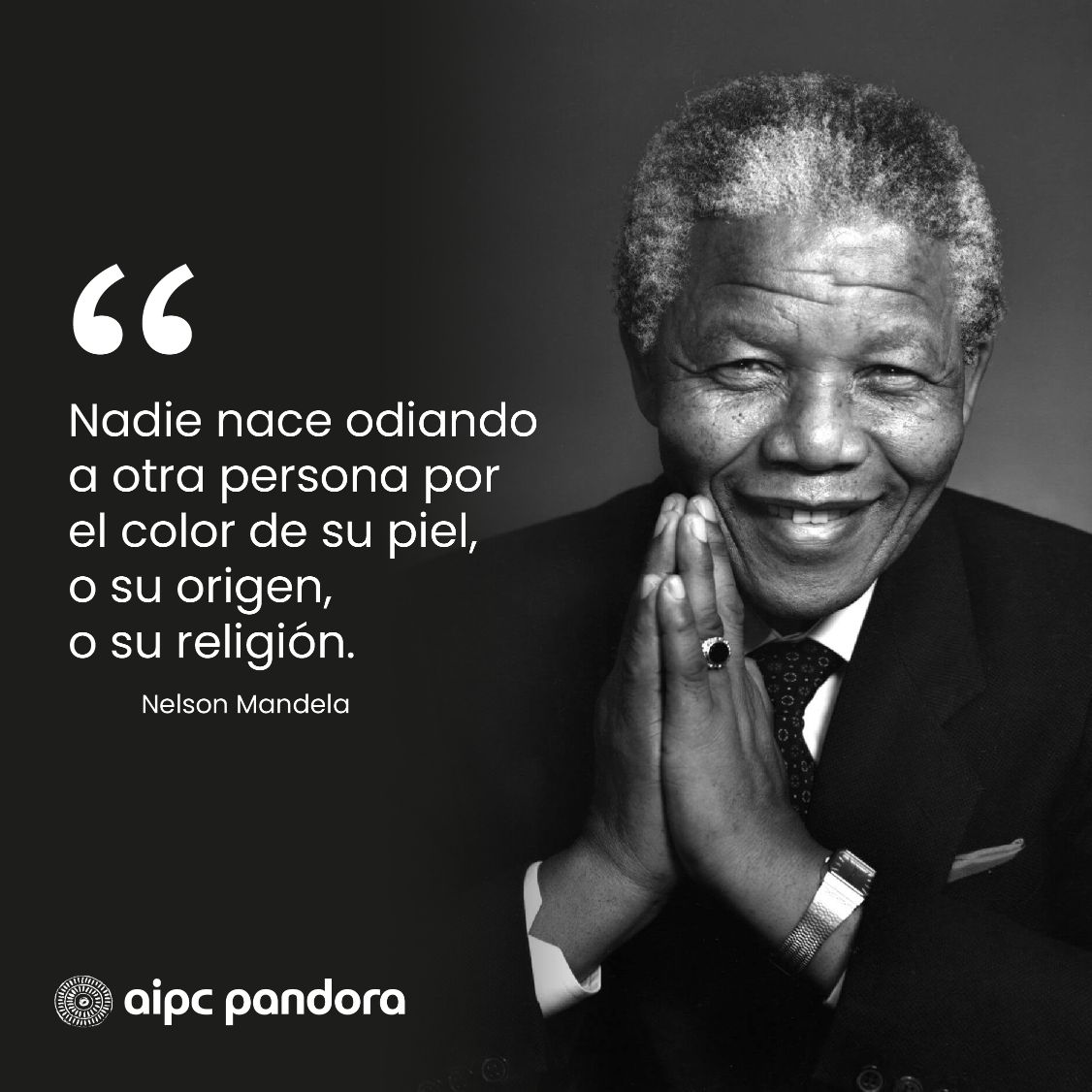 Las 15 mejores frases de Nelson Mandela en el Día contra el Racismo y la  Xenofobia Las mejores frases de Nelson Mandela en el día del Racismo