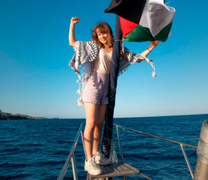 Greta Thunberg en Gaza